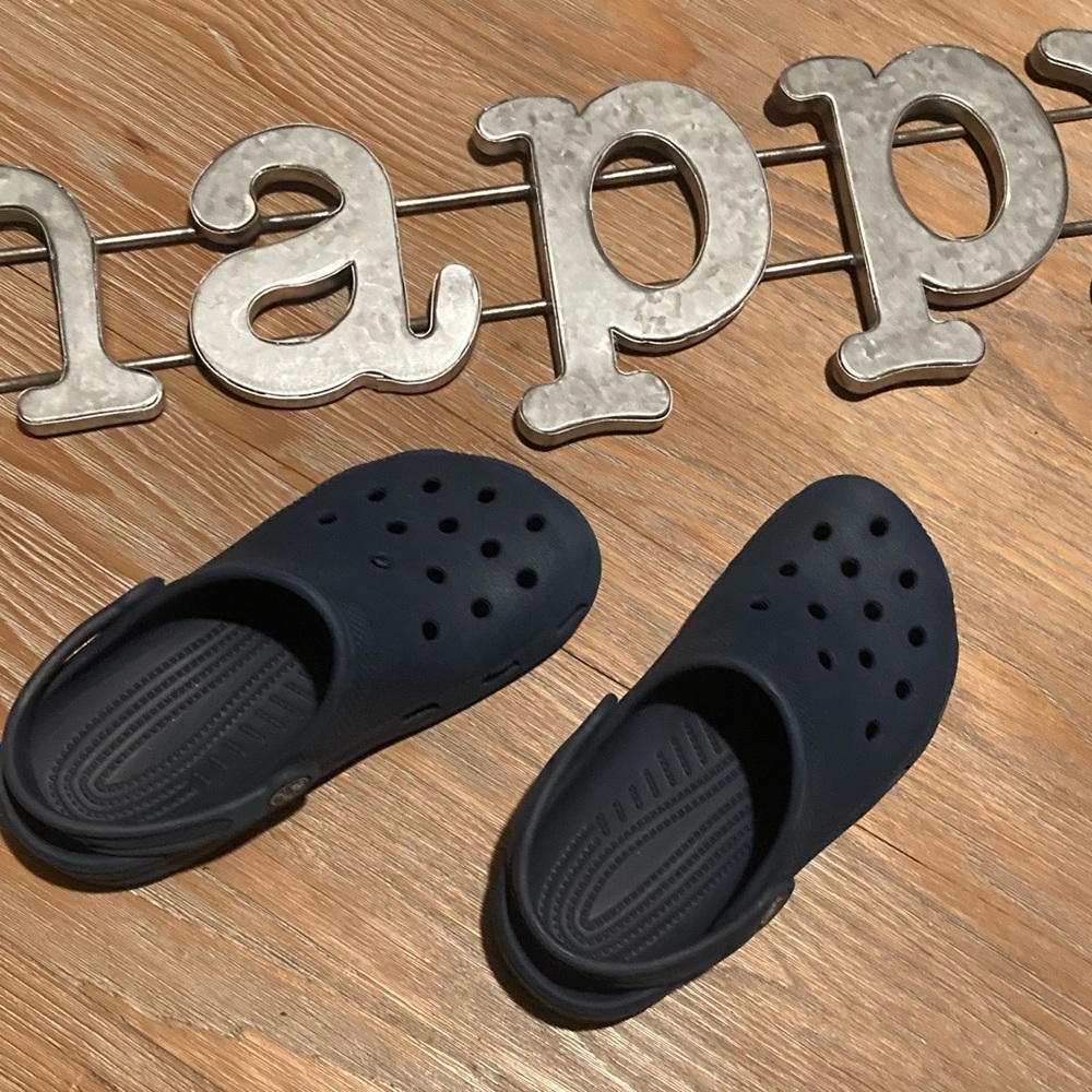 Crocs Navy blue size J1